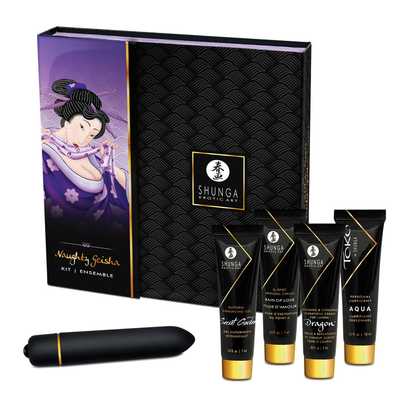 Coffret romantique Ensemble Geisha Coquine - Shunga