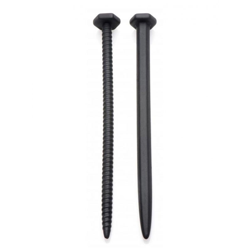 Vite e chiodo uretrali in silicone (15 cm) - Master Series