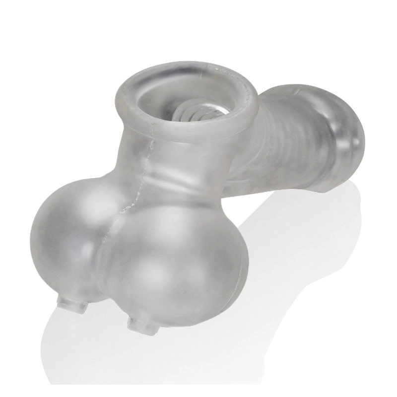 Oxballs Sackjack Wearable Jackoff trasparente - Gaina estensore del pene