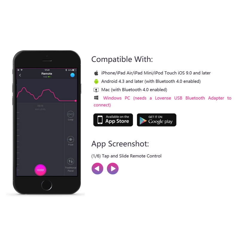 Lush 2 Bullet Vibrator Uovo vibrante - Lovense