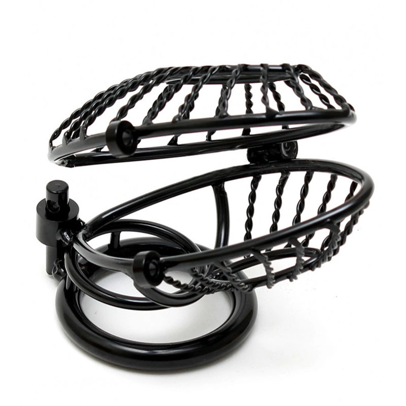 Gabbia di castità con 2 padlocks