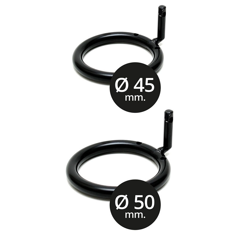 Gabbia di castità con 2 padlocks