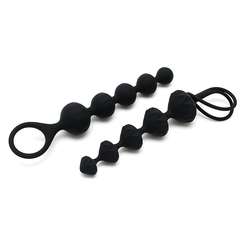 2x Silicone Anal beads - Satisfyer