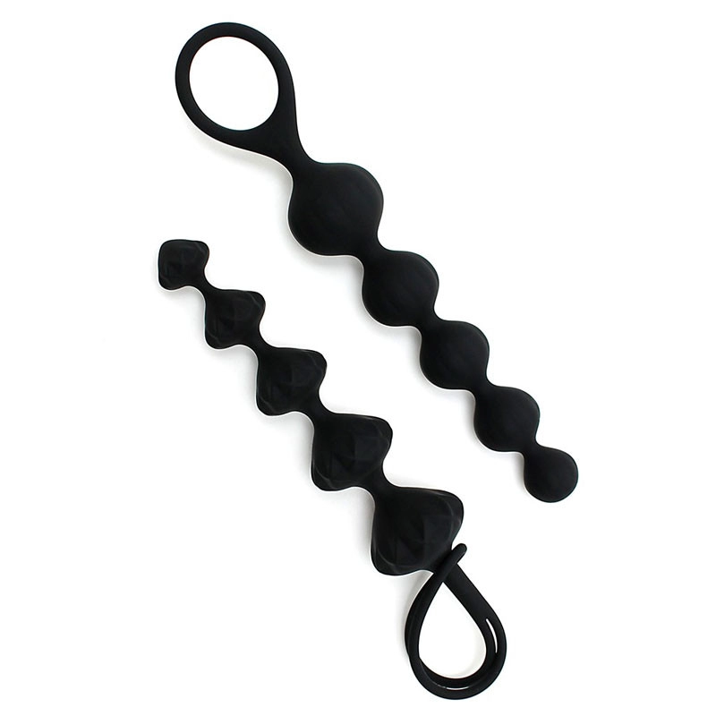 2x Silicone Anal beads - Satisfyer