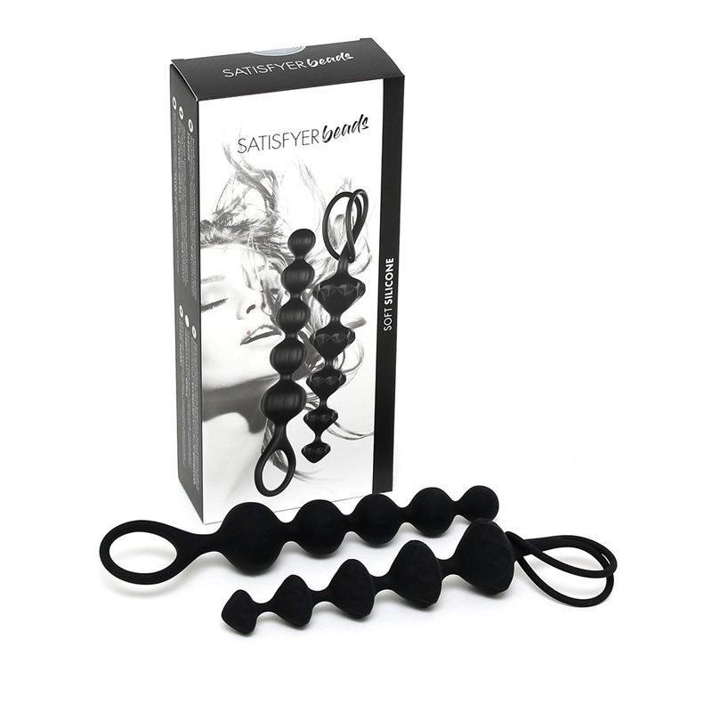 2x Silicone Anal beads - Satisfyer
