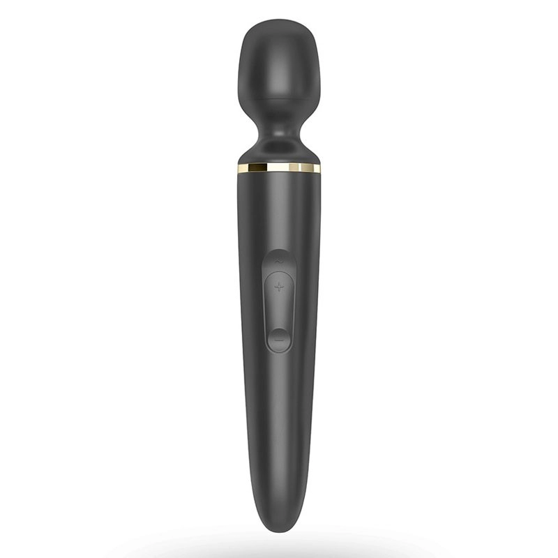 Vibromasseur baguette ultra puissant – Satisfyer Woman Wand Noir