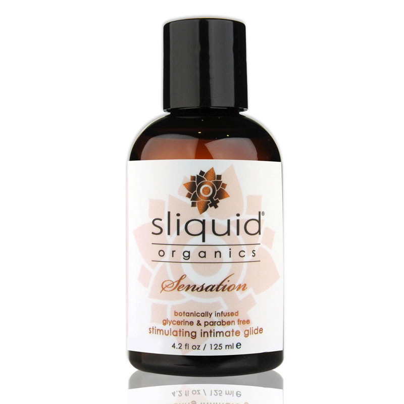 Lubrificante Vegano Stimolante - SLIQUID Sensation 125ml