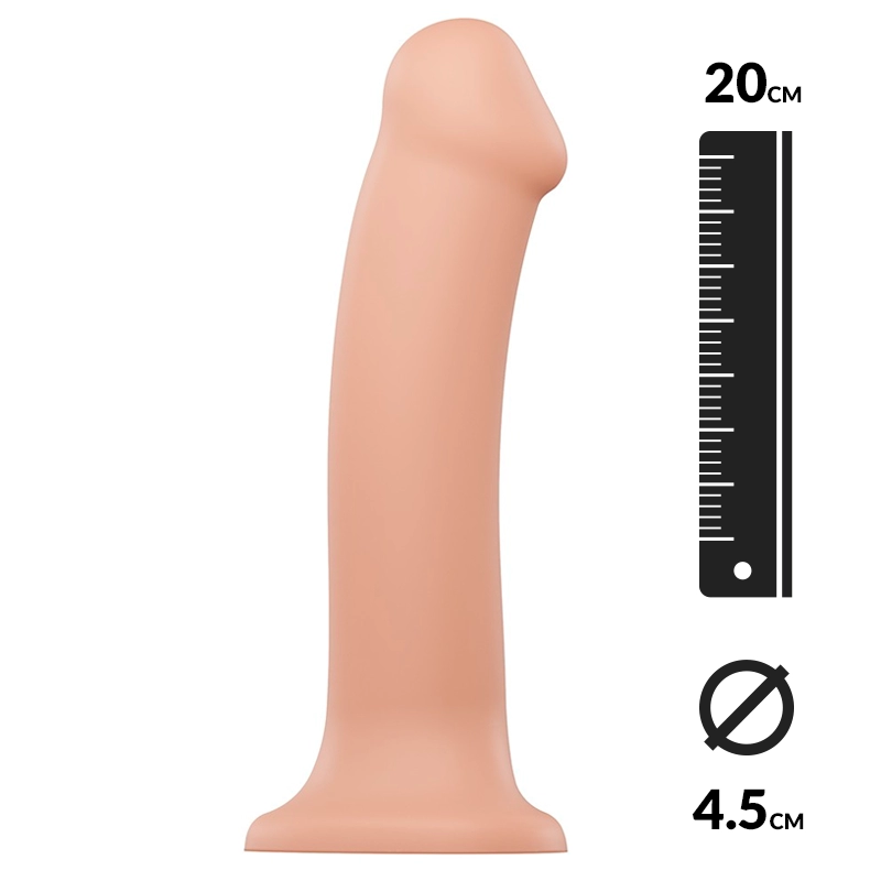 Dildo realistici XL (Flesh) - Dual Density Strapon-Me by Rimba