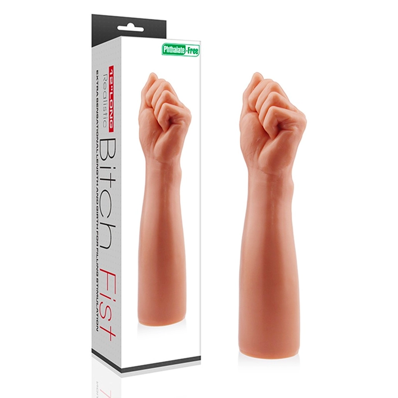 Giant Dildo BITCH FIST 30.5cm (flesh) - Rimba