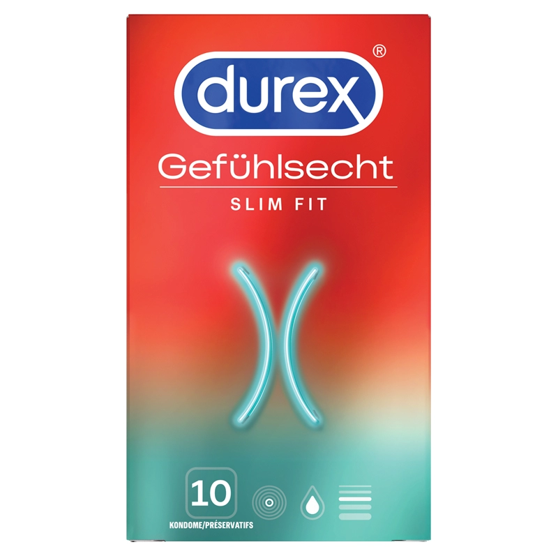 Préservatifs Durex Extra Feeling Slim Fit 10pc