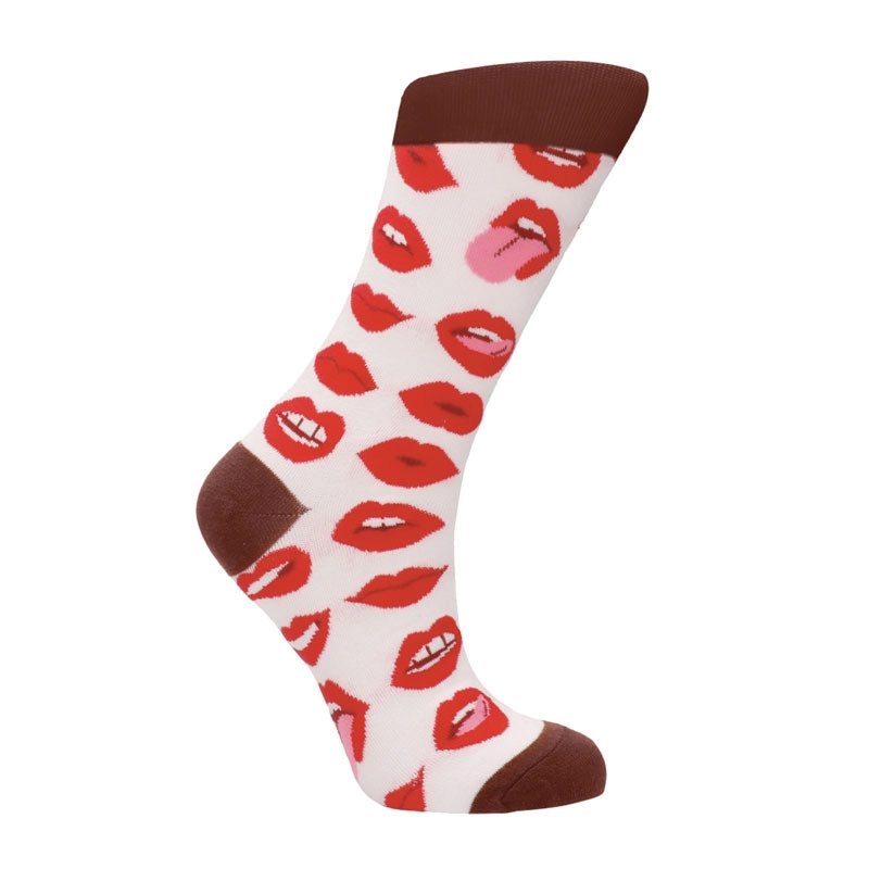 Sexy Socks 'Lip Love' - Calzini sexy