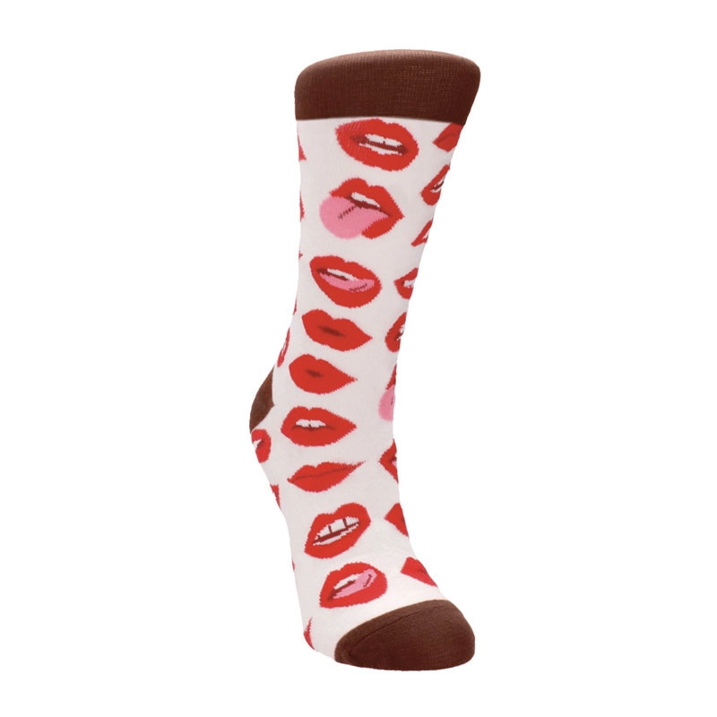 Sexy Socks 'Lip Love' - Calzini sexy