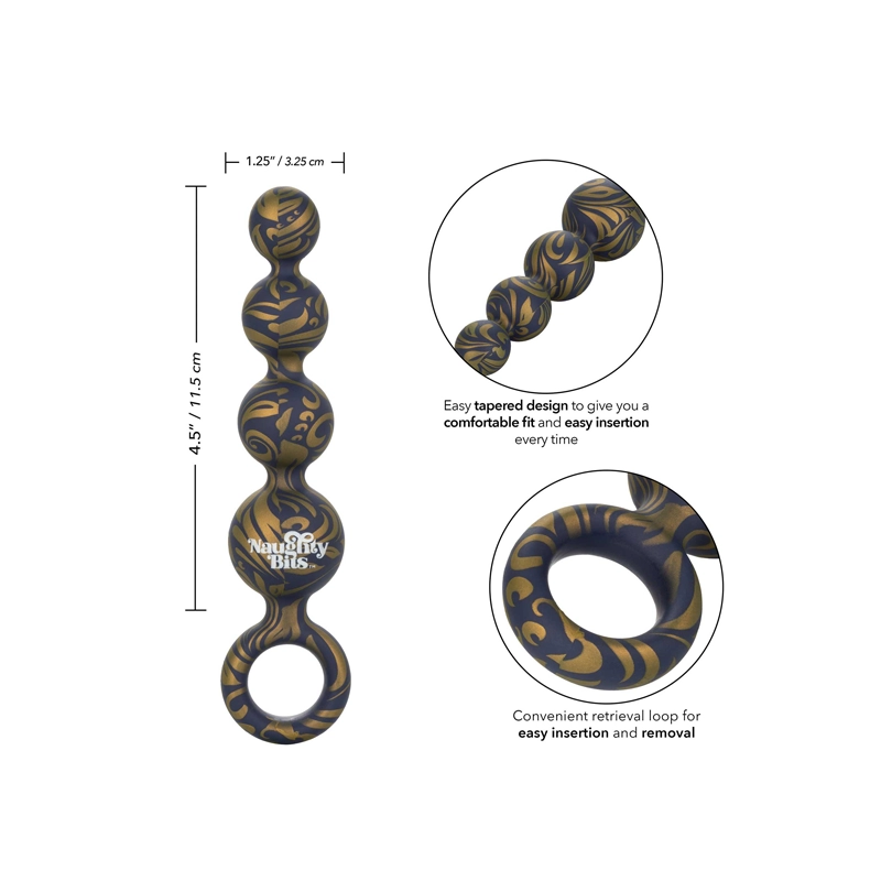 Flexibel Analkugeln Booty Beads - Calexotics