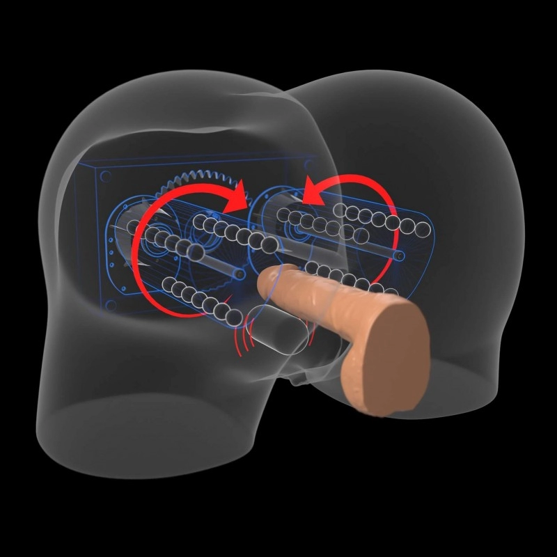 Masturbatore realistico