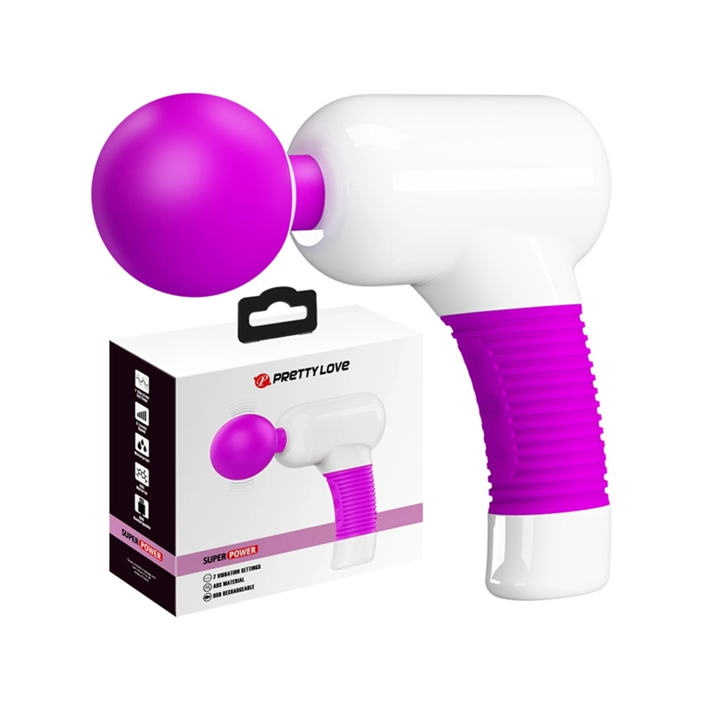 Vibrateur puissant Super Power Gun -  Pretty Love