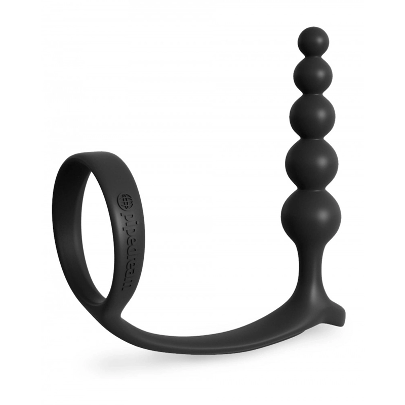 Anal beads & Cockring Ass-Gasm - Pipedream