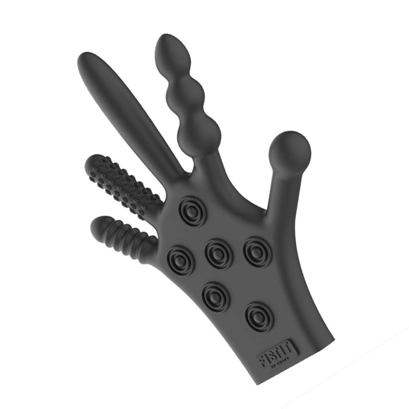 Silicone glove for anal stimulation - FIST IT