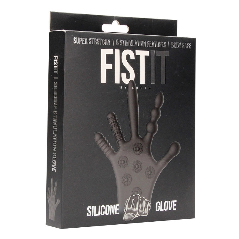 Silicone glove for anal stimulation - FIST IT