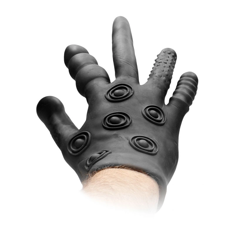 Silicone glove for anal stimulation - FIST IT