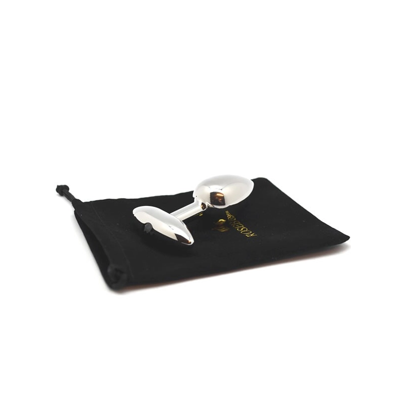 Plug anale Rosebuds Gemme Onyx M