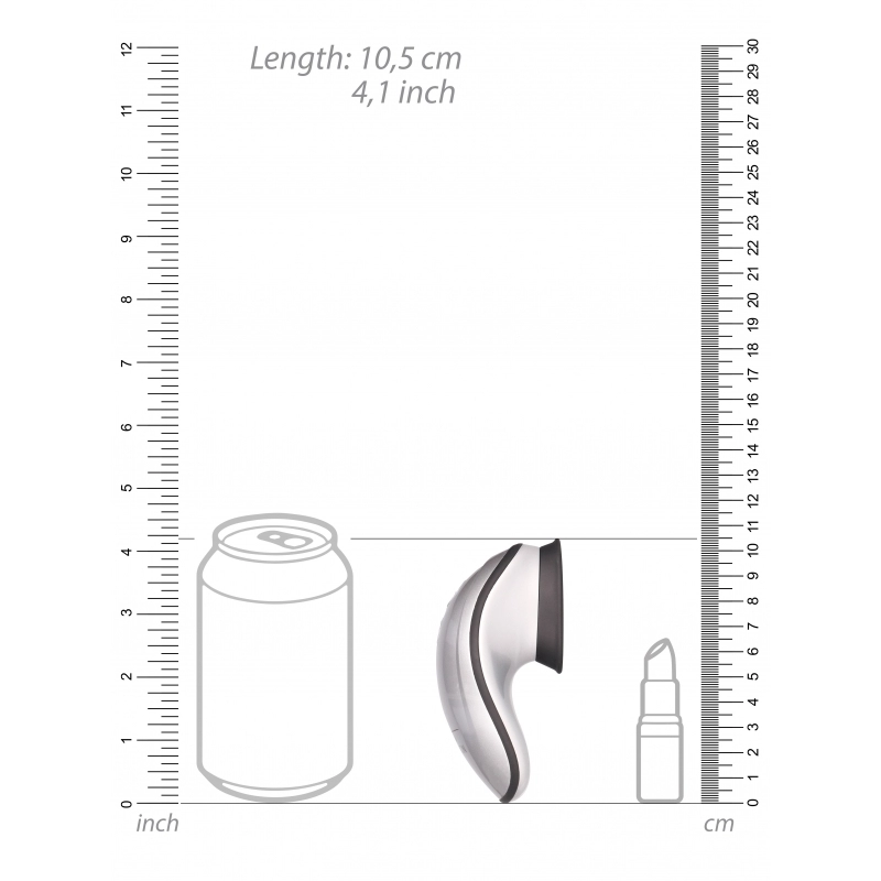 Stimulateur clitoridien - Suction & Vibration Toy (silver)