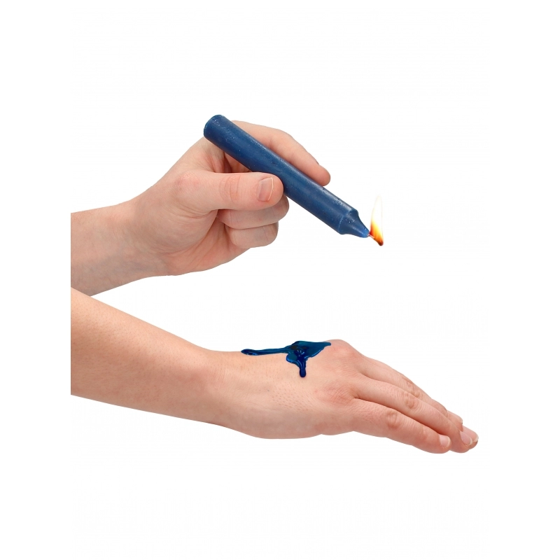 Bougie BDSM Mixed Colors - fond à basse température