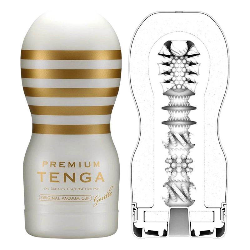 Masturbatore usa e getta Tenga Premium - Original Vacuum Cup Gentle