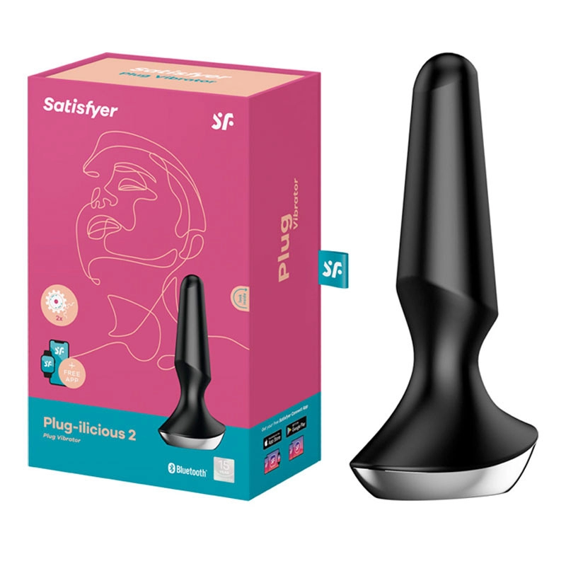 Plug anal vibrant (Bluetooth) - Satisfyer Plug-Ilicious 2