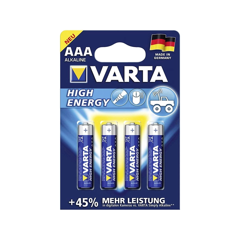 BAtteries Piles Alkaline AAA