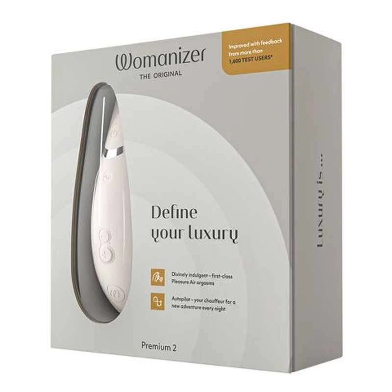 Womanizer Premium 2 (grey) - Stimolatore clitorideo & Punto G