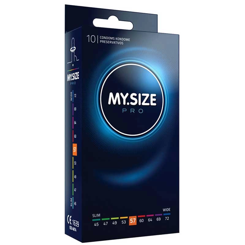 Préservatifs My Size Pro 57mm - 10pces.