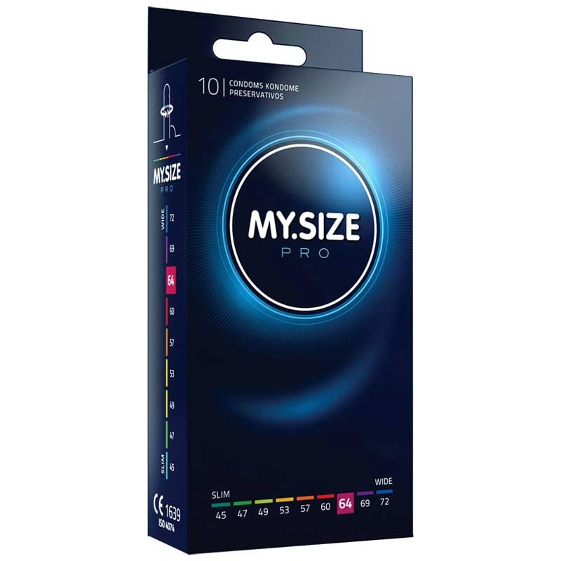 Préservatifs My Size Pro 64mm - 10pces.