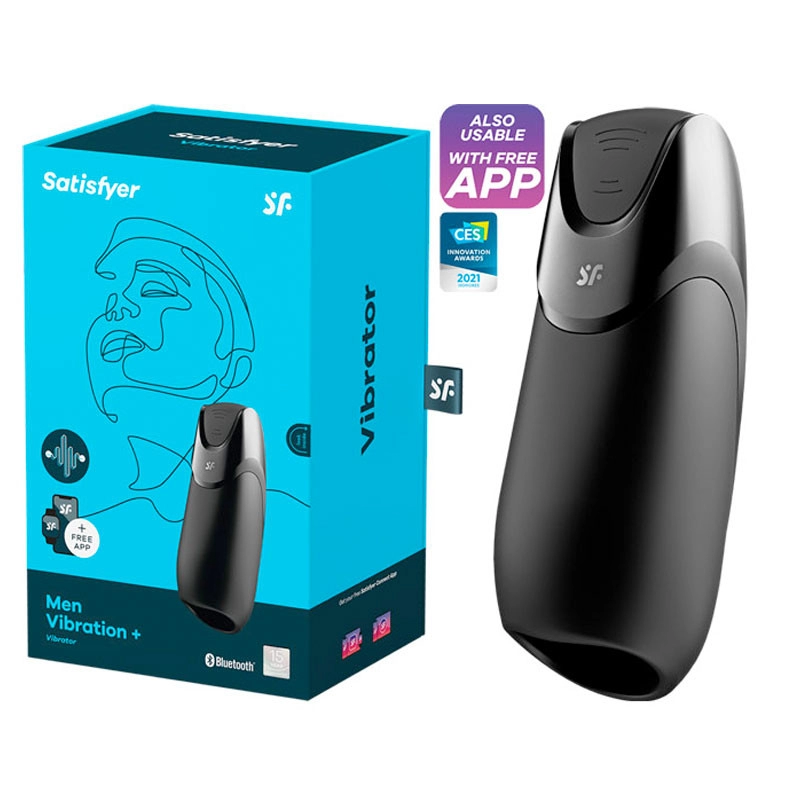 Masturbatore vibrante per uomo - Satisfyer Men Vibration +