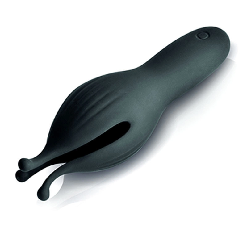 Masturbatore blu Junker - Glanstimolatore vibrante