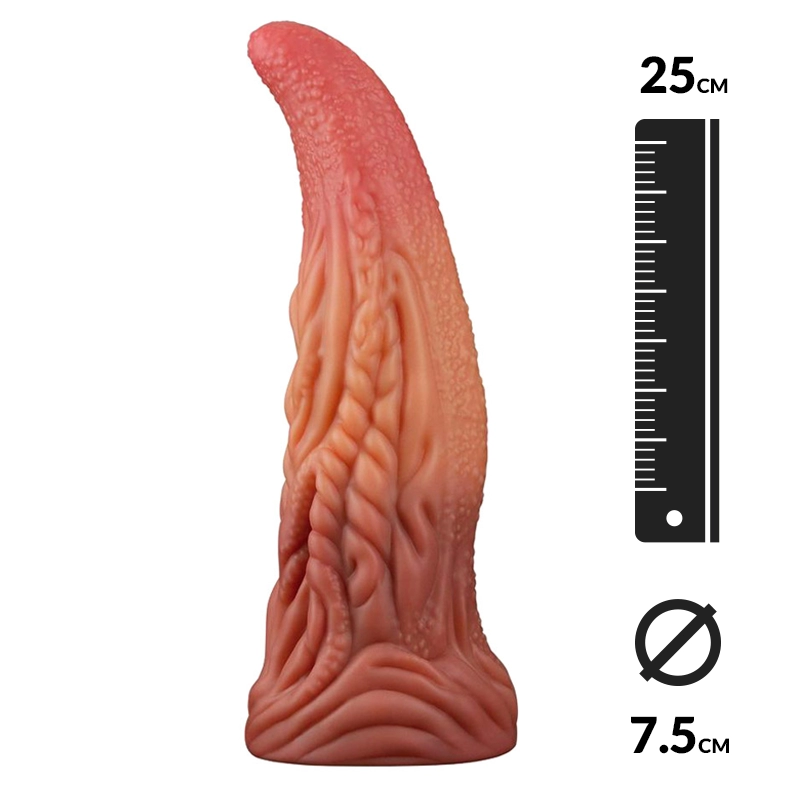 Dildo realistisch doppelte Dichte (22.5 cm) - LoveToy Nature Cock