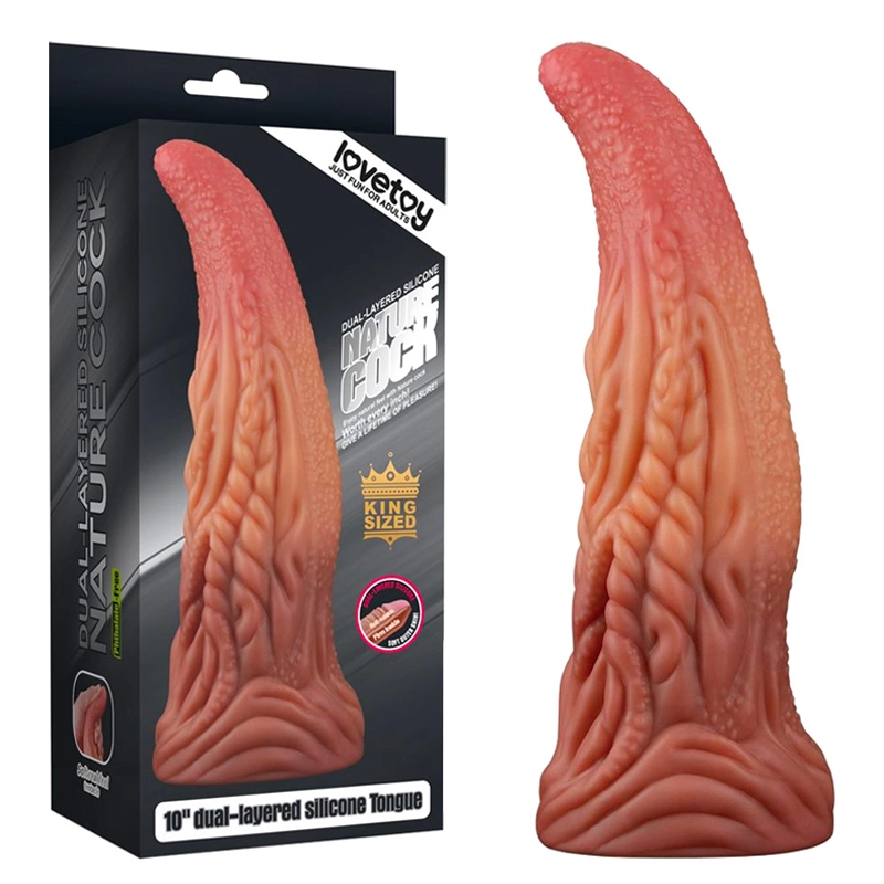 Dildo realistisch doppelte Dichte (22.5 cm) - LoveToy Nature Cock