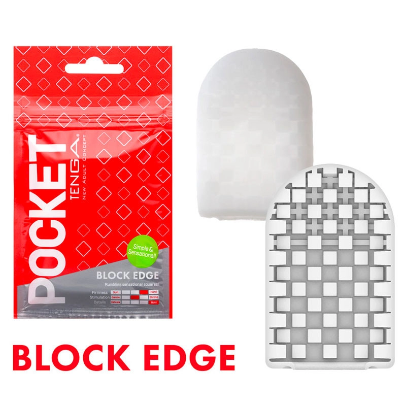 Masturbator Tenga Pocket - Block Edge