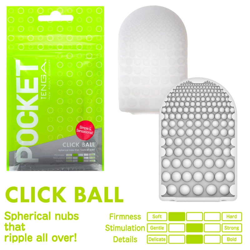 Tenga Masturbazione Pocket - Click Ball