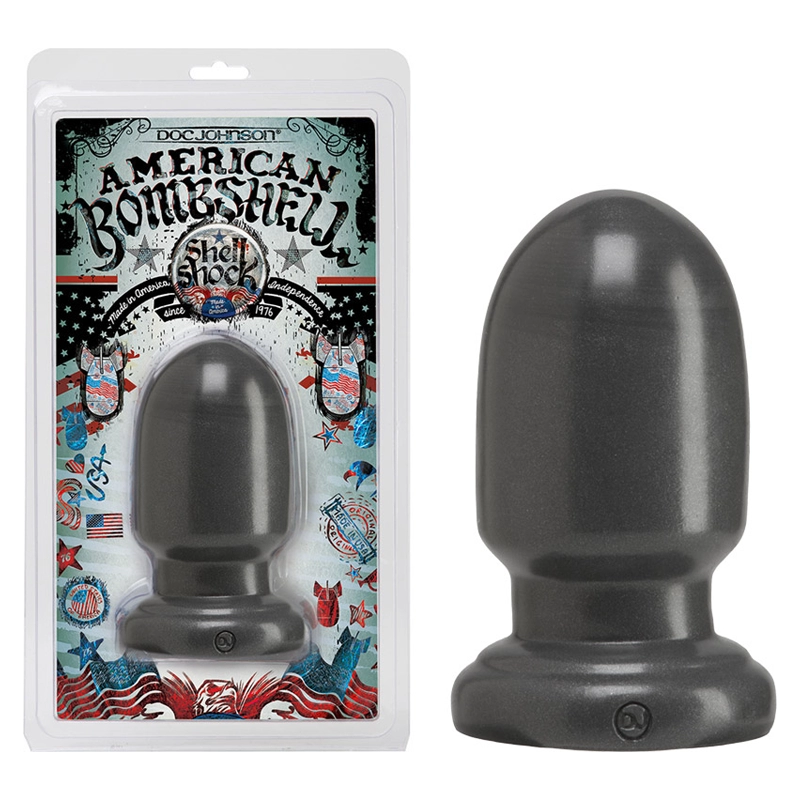 Giant Butt Plug Shellshock Small - American Bombshell Doc Johnson