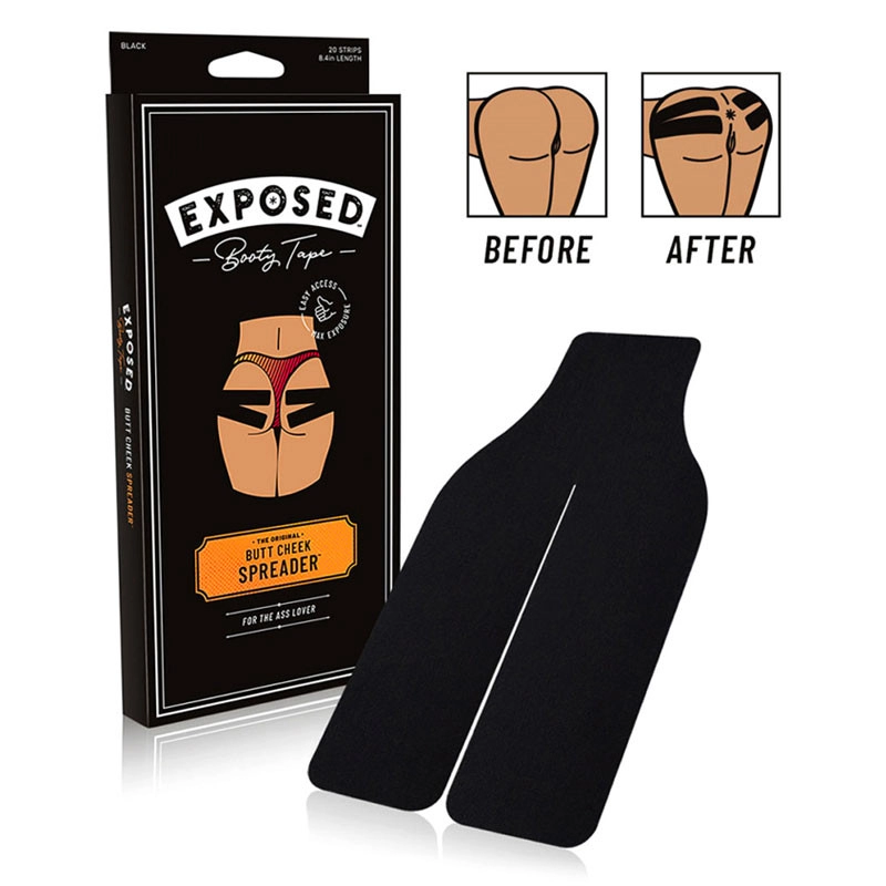 Bandes d'écartement pour l'anus - Exposed Booty Tape