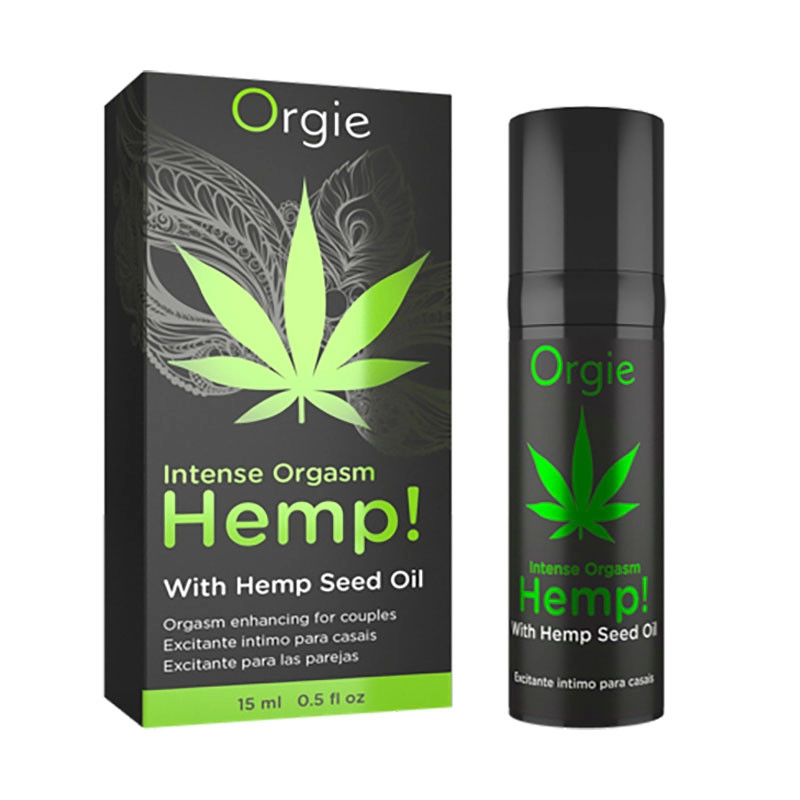 Orgie Intense Orgasm Hemp 15ml - Gel orgasmique pour couples