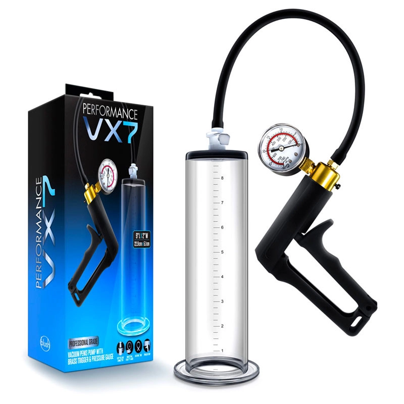 Pompe à pénis poignée pistolet - Blush Novelties Performance VX7