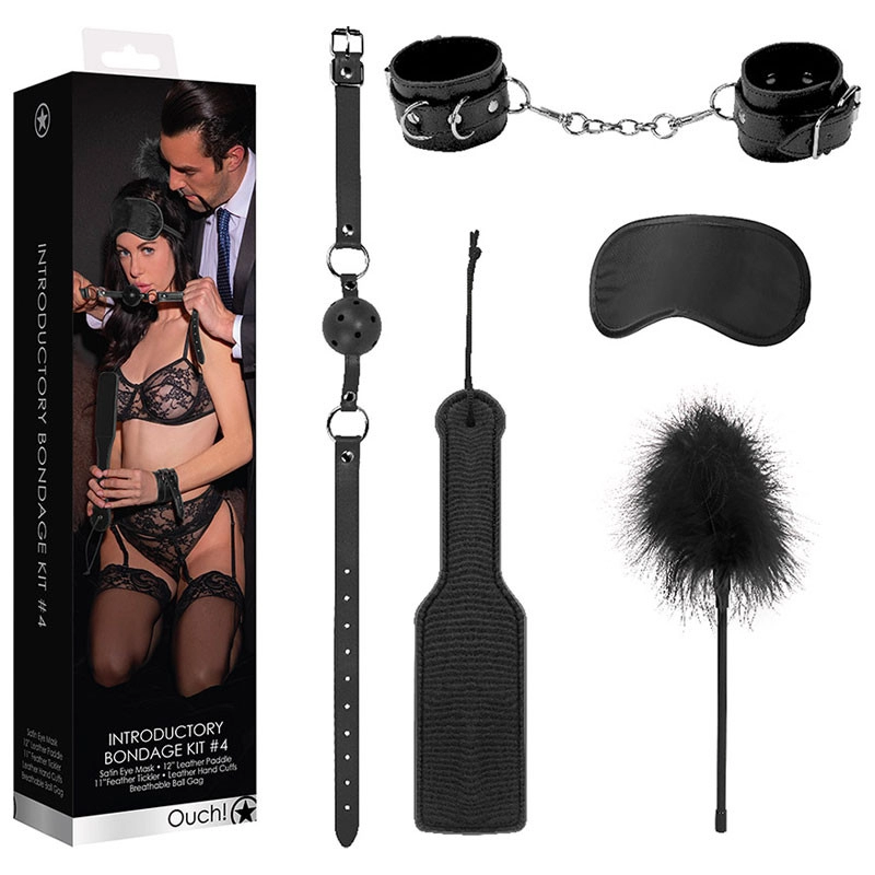 Kit de bondage débutant Introductory (5 pièces) - Ouch!