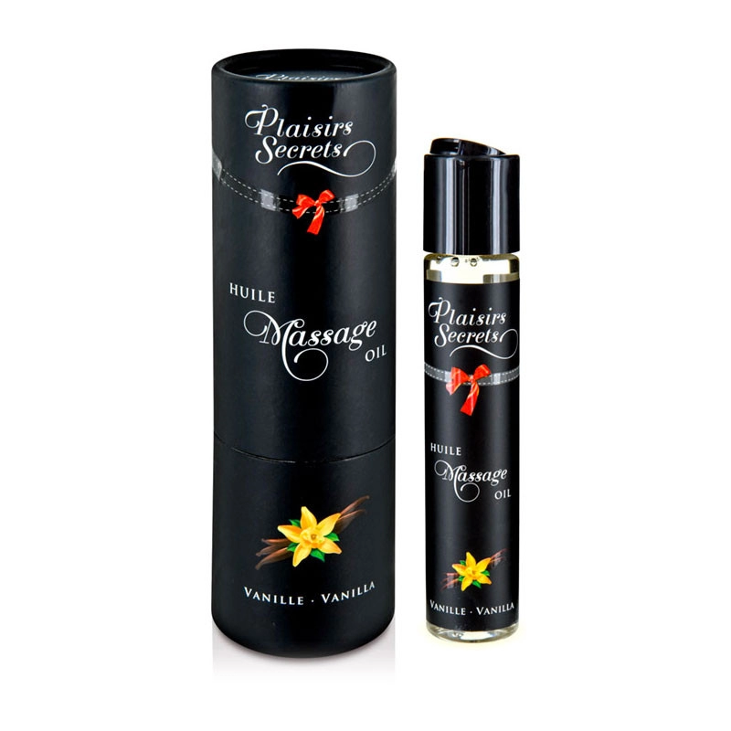 Essbares Massageöl Vanilla - Plaisirs Secrets