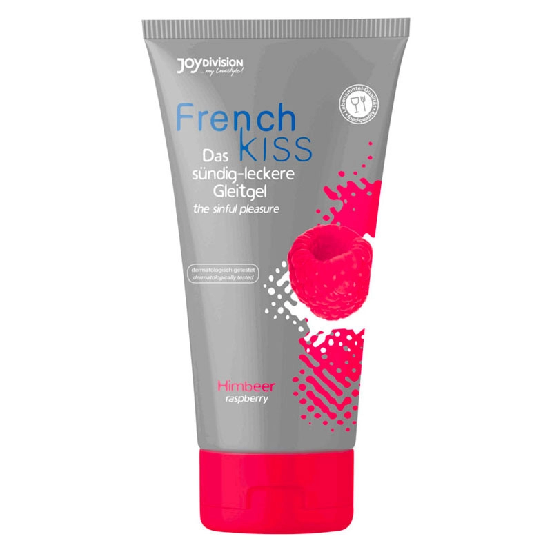 Lubrifiant aromatisé à la framboise Frenchkiss - JoyDivision