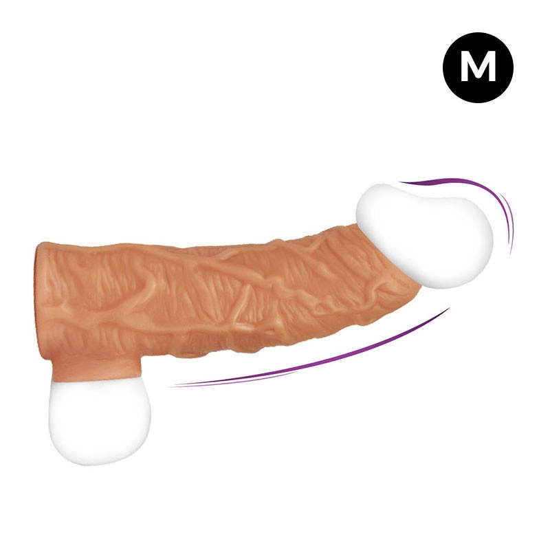 Gaine de pénis grossissante Nude Sleeve 001 (M) - Kokos