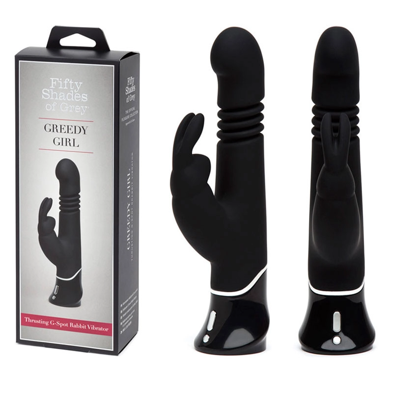 Vibromasseur Rabbit Greedy Girl Thrusting G-Spot - Fifty Shades of Grey