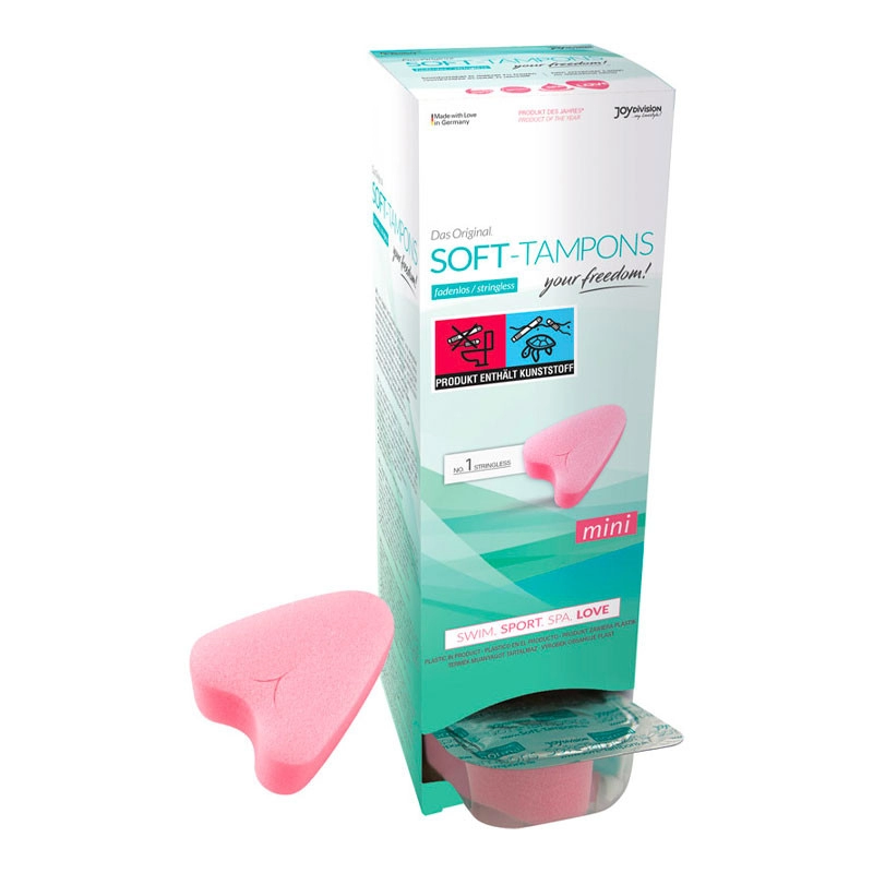 Hygienetampon Soft Tampons Mini (10x) - Joydivision