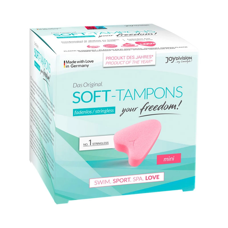 Tampon hygiénique Soft Tampons Mini (3x) - Joydivision