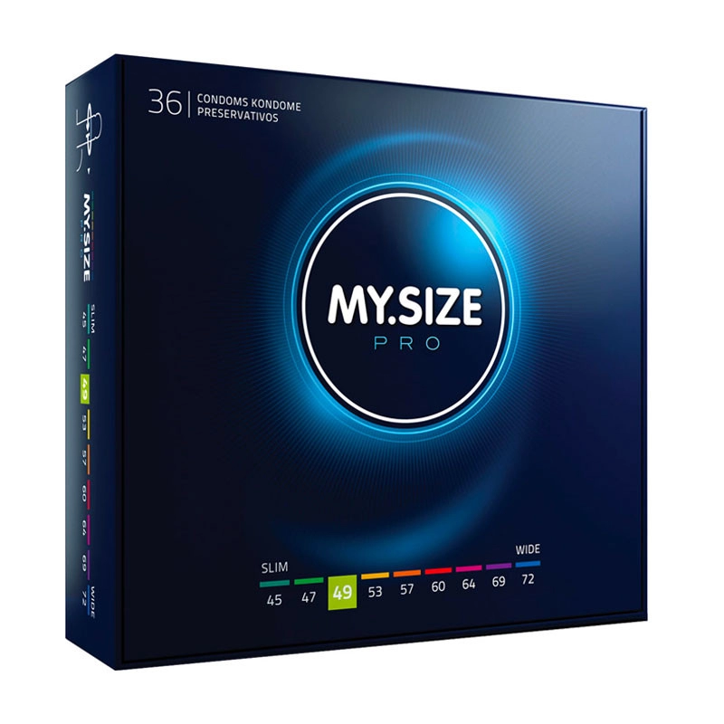 Préservatifs My Size Pro 49mm - 36pces.